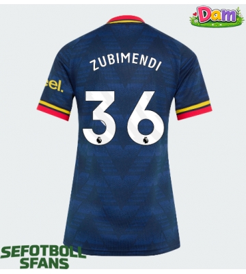 Arsenal Martin Zubimendi #36 Bortatröja Kvinnor 2026-27 Kortärmad